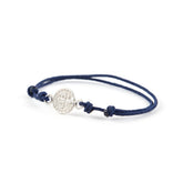 SAN BENITO - pulsera medalla plata 11mm